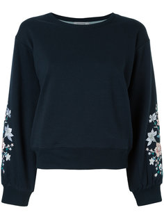 floral sleeve embroidered top Guild Prime