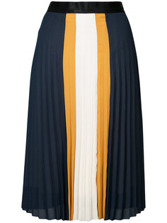 colour-block pleated skirt Guild Prime