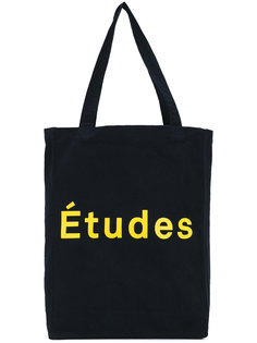 сумка-тоут с логотипом Études