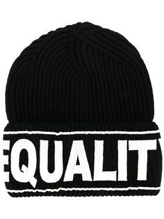 шапка с вышивкой Equality Versace