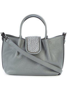 mini tote bag with yarn embellished closure Fabiana Filippi