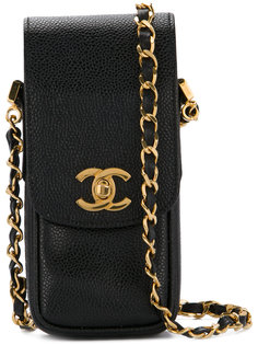 сумка для телефона с цепочной лямкой Chanel Vintage