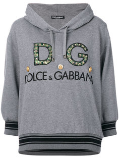 толстовка с капюшоном и логотипом Dolce &amp; Gabbana