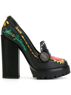 декорированные туфли-лодочки  Dolce &amp; Gabbana
