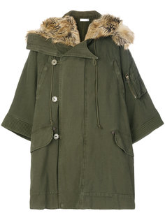 fur trim parka Faith Connexion