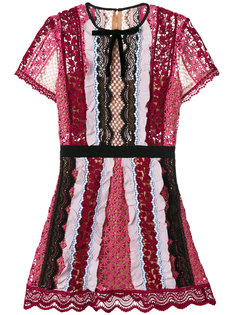 Panelled Bellis mini dress Self-Portrait