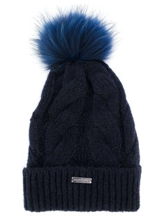 chunky knit pom pom hat Norton