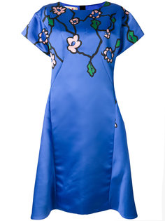 платье с цветочным принтом  Marni