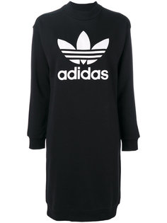 платье с трилистником  Adidas Originals