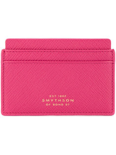 визитница с логотипом Smythson