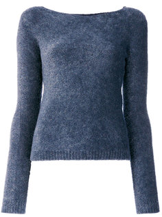 fuzzy crew neck jumper Twin-Set