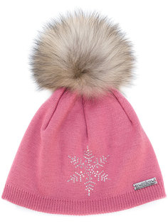 pom pom snowflake hat Norton