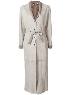 belted long coat Giorgio Brato