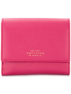 logo stamp wallet Smythson