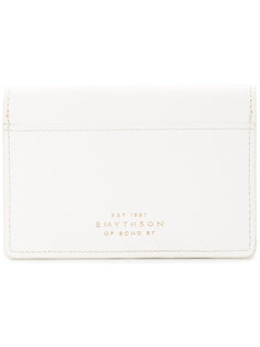 snap button wallet Smythson