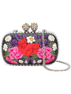 Queen and King floral clutch Alexander McQueen