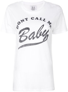 slogan T-shirt Zoe Karssen