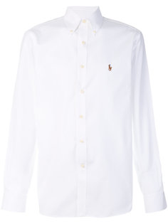 рубашка с вышитым логотипом Polo Ralph Lauren