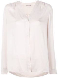 v-neck blouse Hemisphere