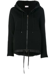 contrast trim hooded sweatshirt Moncler