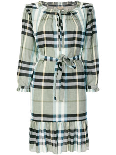 checked dress Burberry