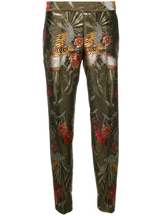 floral tapered trousers P.A.R.O.S.H.