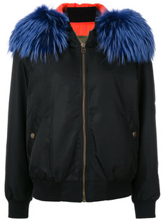 contrast collar bomber jacket Mr &amp; Mrs Italy