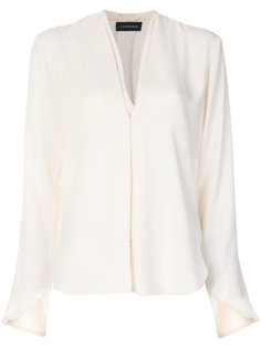 блузка с V-образным вырезом  By Malene Birger