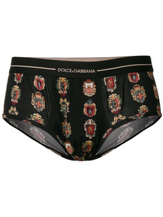 трусы Heraldic Silica Dolce &amp; Gabbana Underwear