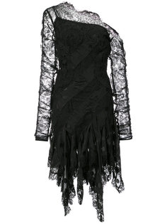 asymmetric lace dress Zimmermann