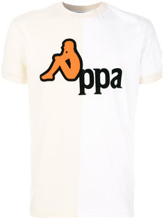 футболка с принтом-логотипом Kappa