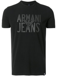 футболка с принтом логотипа Armani Jeans