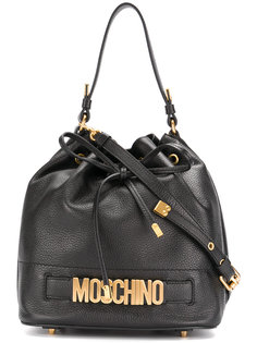 сумка на плечо с логотипом Moschino