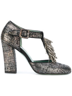 embellished bar pumps Paola Darcano