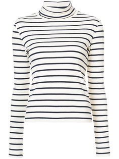 striped roll neck jumper Veronica Beard