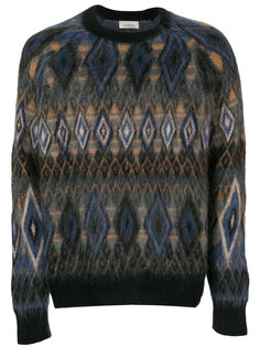 свитер с вышивкой Laneus