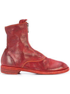 zip detail boots Guidi