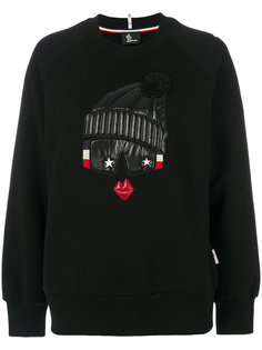 пуловер с вышивкой Moncler Grenoble