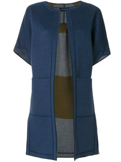 shortsleeved cardi-coat  Piazza Sempione