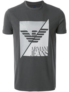 футболка с принтом логотипа Armani Jeans