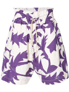 leaf print deck shorts Vivienne Westwood