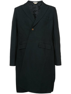 train embossed tailored coat Comme Des Garçons Homme Plus