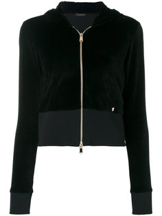 velour hoodie Versace