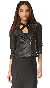 BB Dakota Stafford Washed Leather Jacket