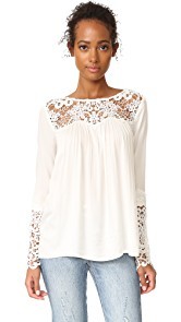 BB Dakota Geraldine Lace Blouse