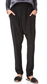 Baja East Drop Crotch Pants