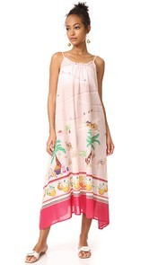 Kate Spade New York Orangerie Cover Up Maxi Dress