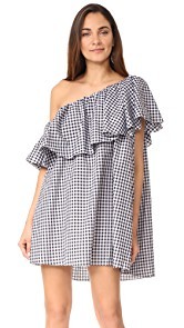 MLM LABEL One Shoulder Maison Dress