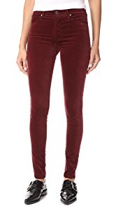 AG The Velvet Farrah Skinny Jeans