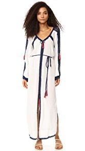 Anna Kosturova Sailor Nomad Boho Maxi Dress